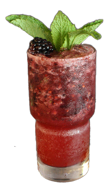 Blackberry Tequila Mule