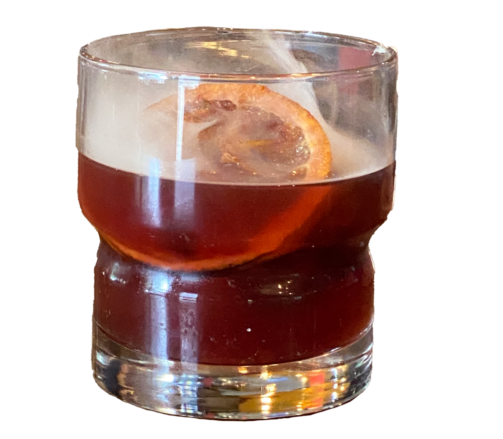 wood fired old fashioned