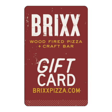 Giftcards - Brixx Wood Fired Pizza + Craft Bar